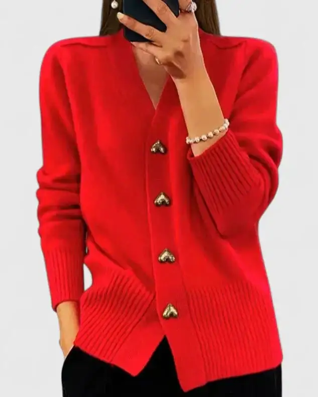 Sleek Relaxed Cardigan