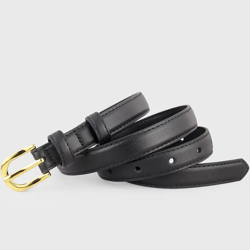 Detailed Statement Buckle Accent Belt