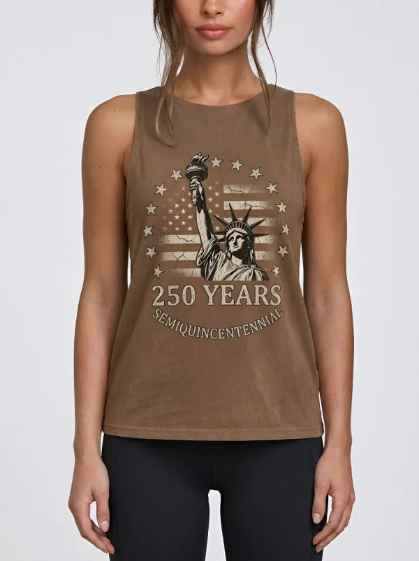 Patriotic Liberty Heritage Tank Top Everyday