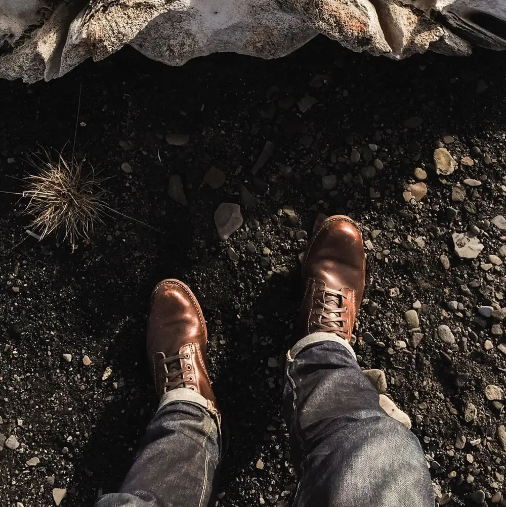 Classic Plain Toe Men's Ankle Boots