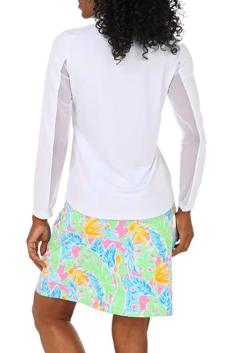 Mesh Crew Neck Shirt