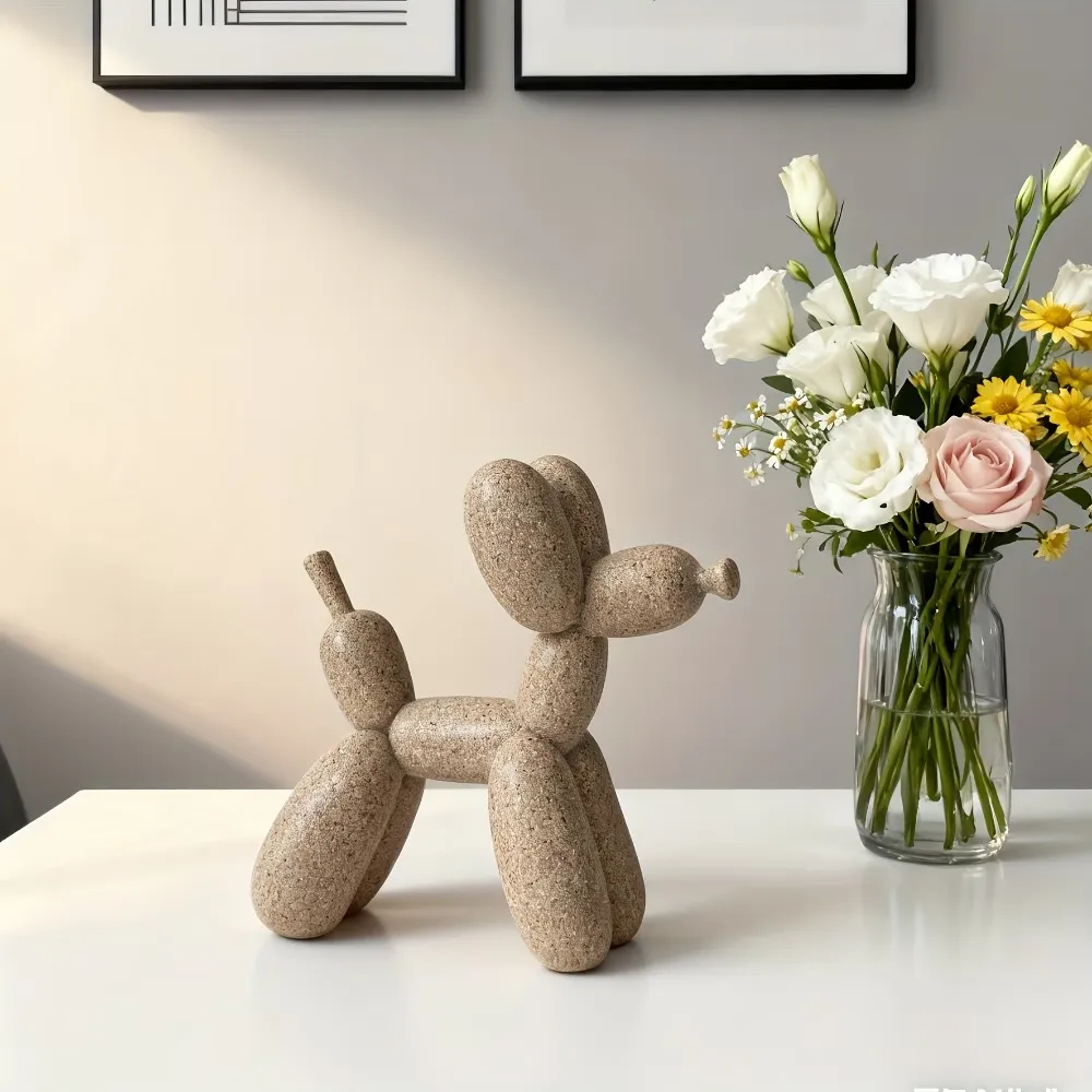 Minimalist Balloon Dog Decor