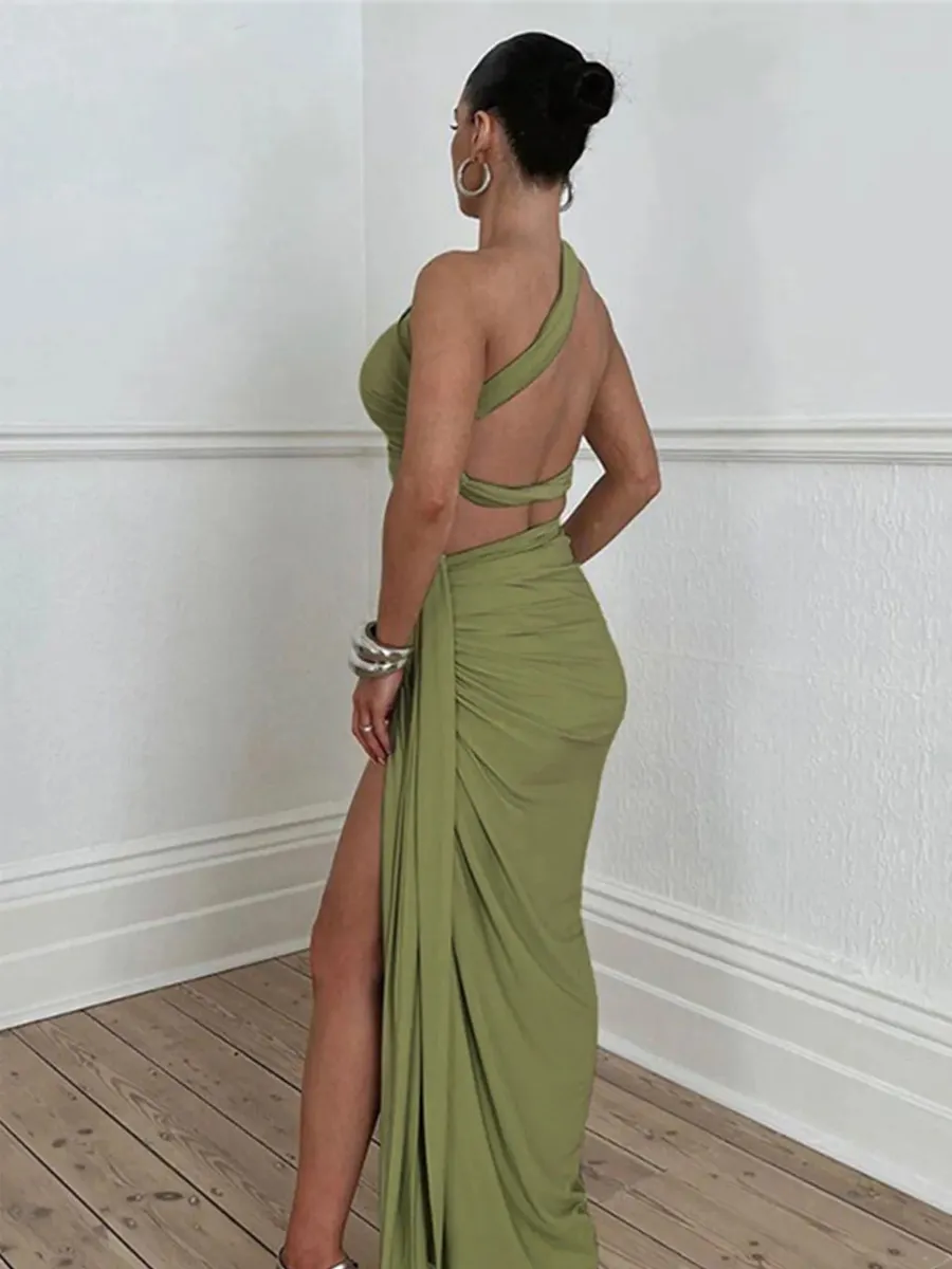 Araceli Pleated Maxi Skirt Two-Piece Set