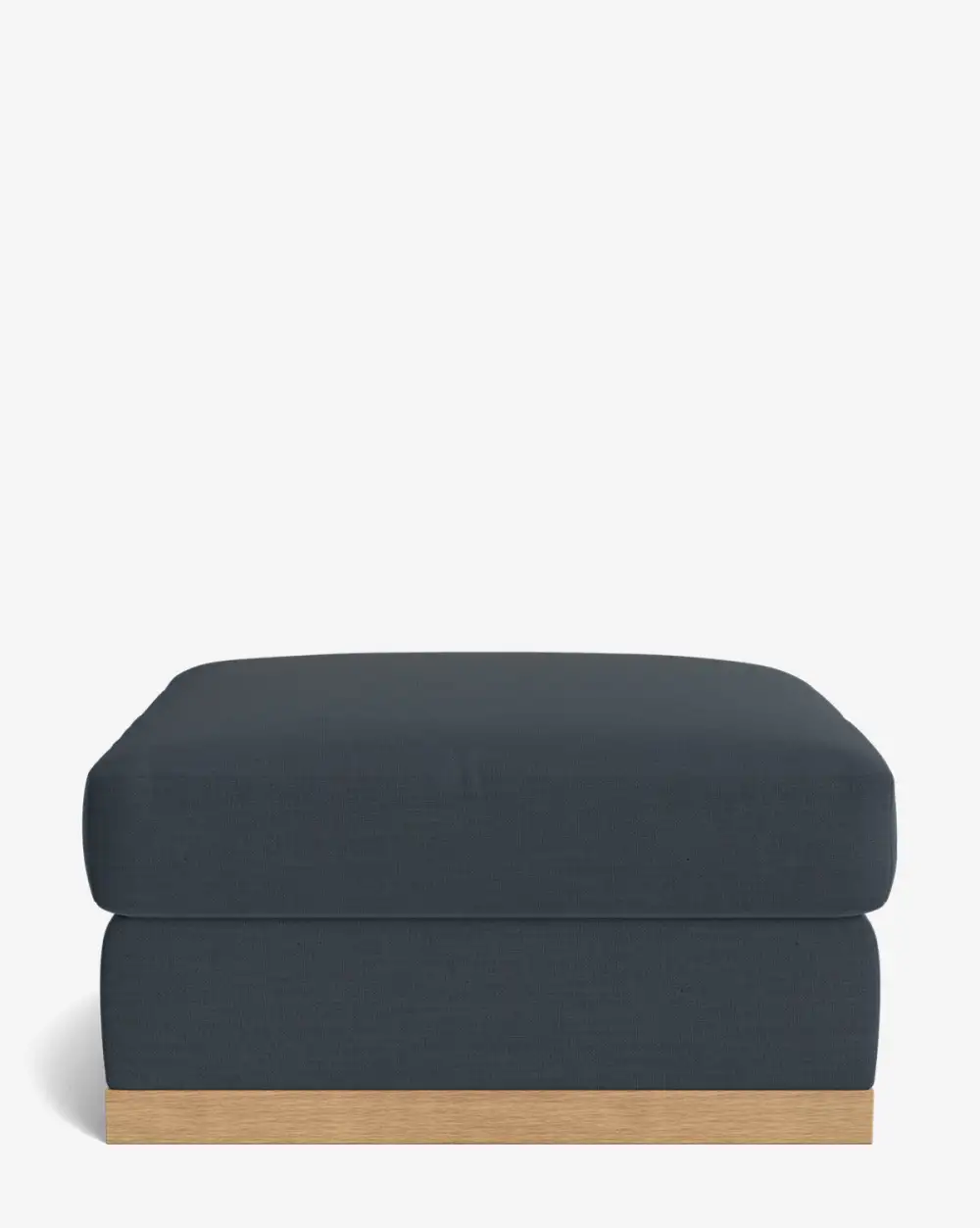 Modular Velvet Ottoman