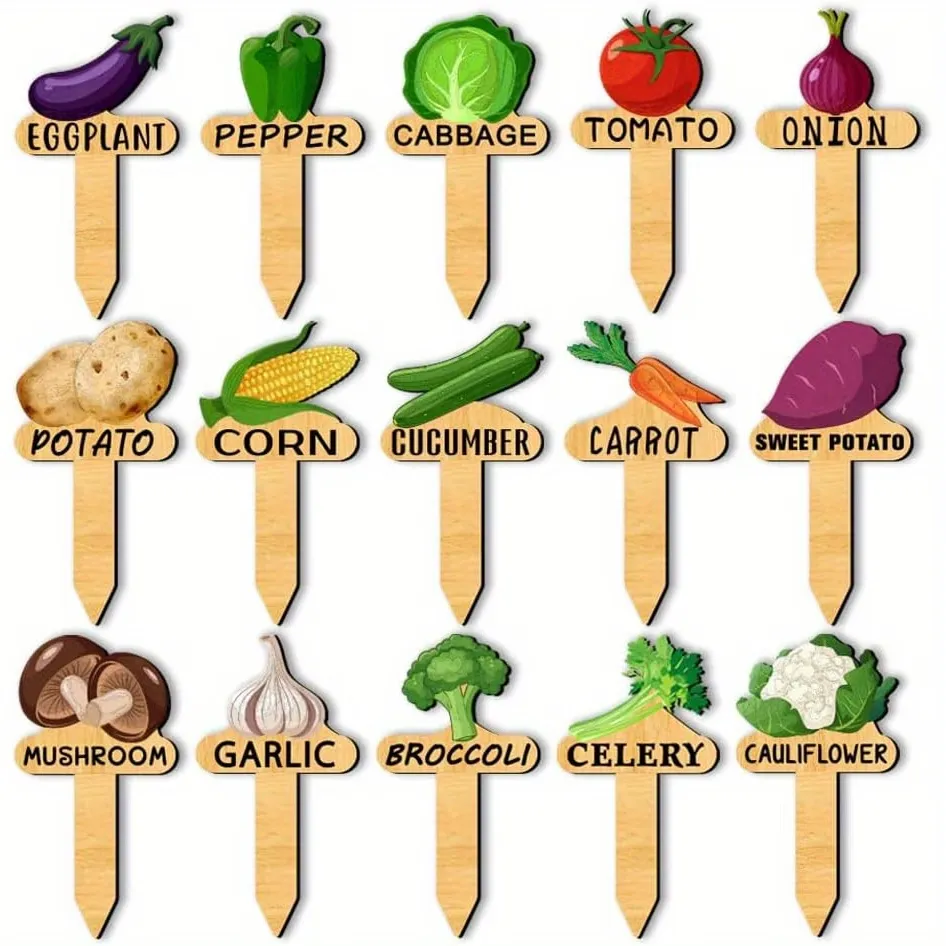 Vegetable Garden Plant Marker