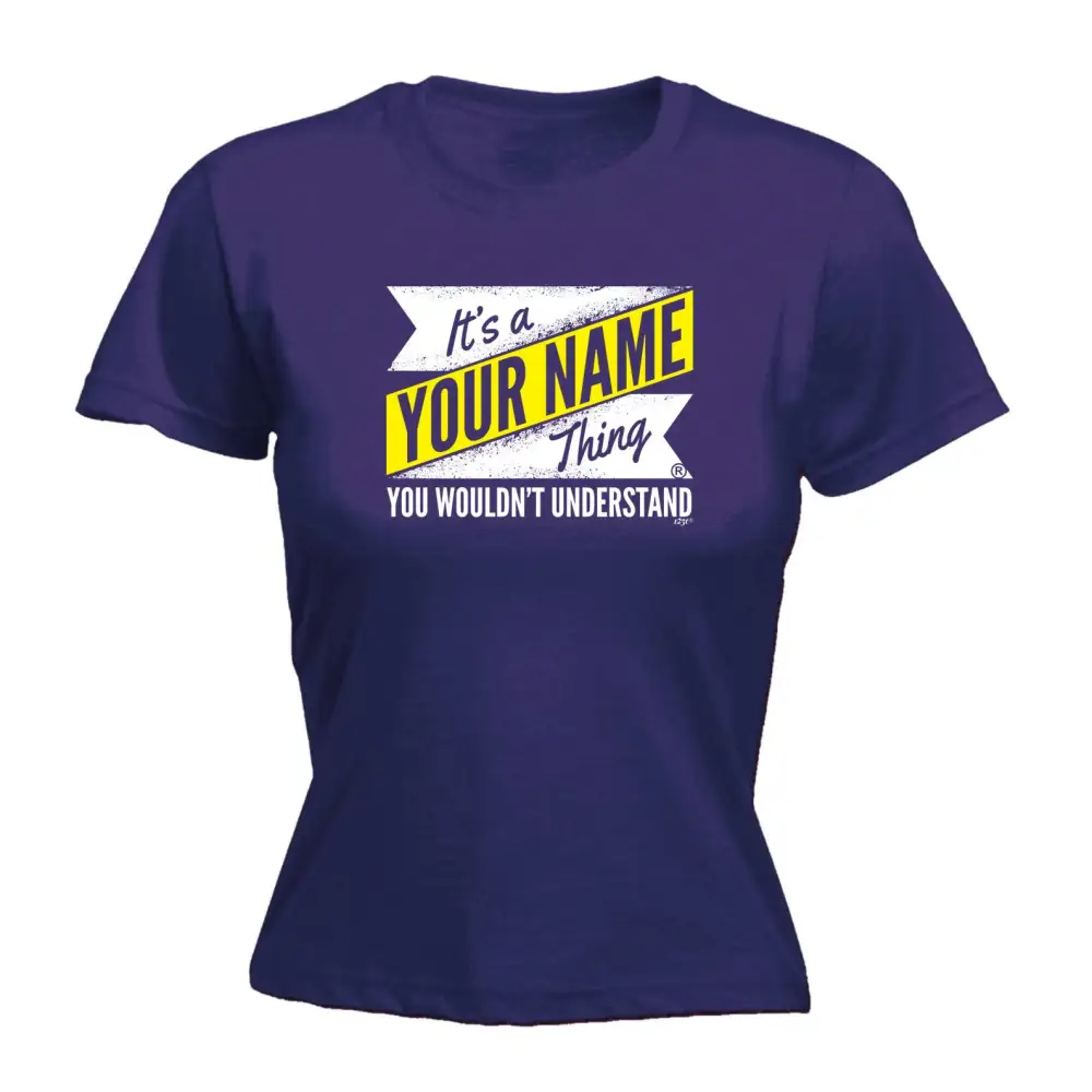 Name Style Graphic Fitted Tee