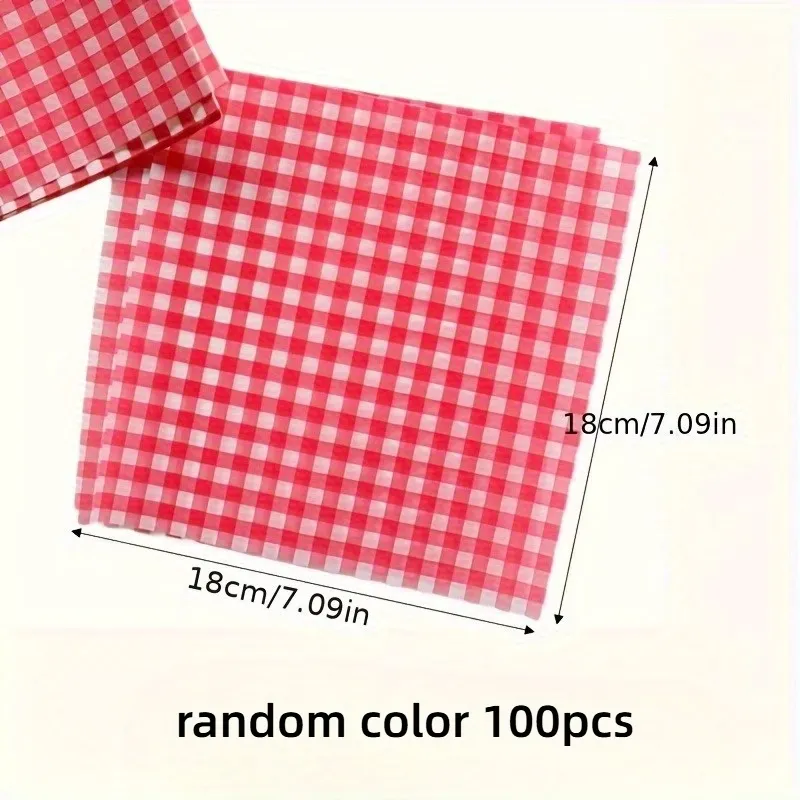 Gingham Baking Liner
