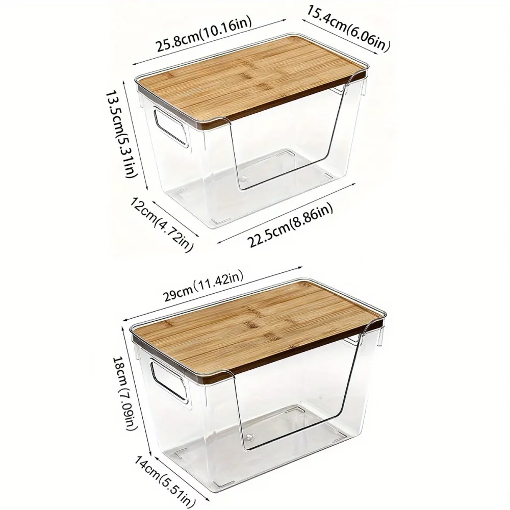 Transparent Kitchen Food Storage Box