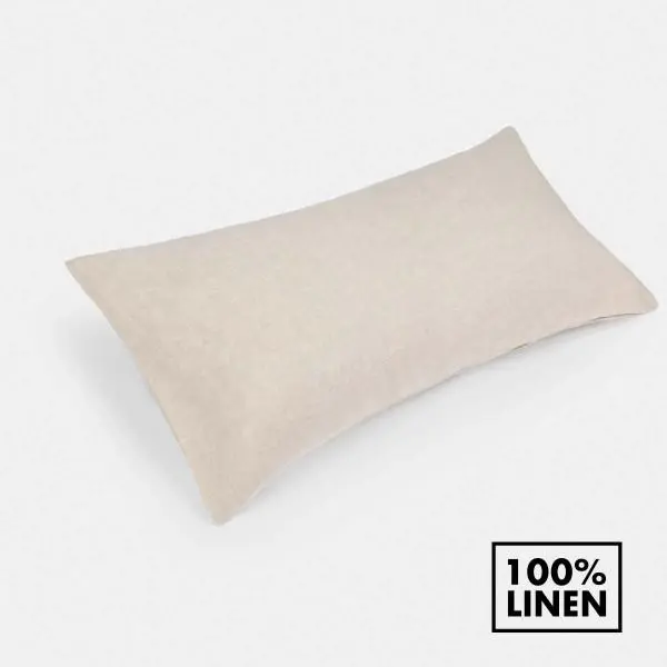 Natural Linen Pillow Cover