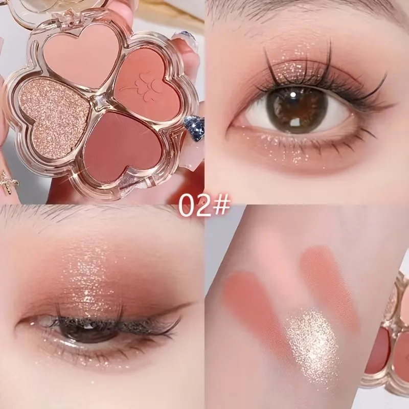 Soft Texture & Long-Lasting Clover Palette