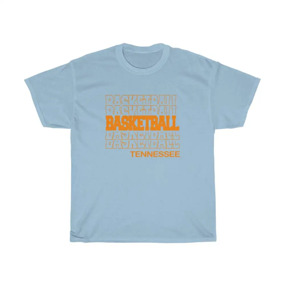 Basketball Tennessee in Modern Stacked Lettering