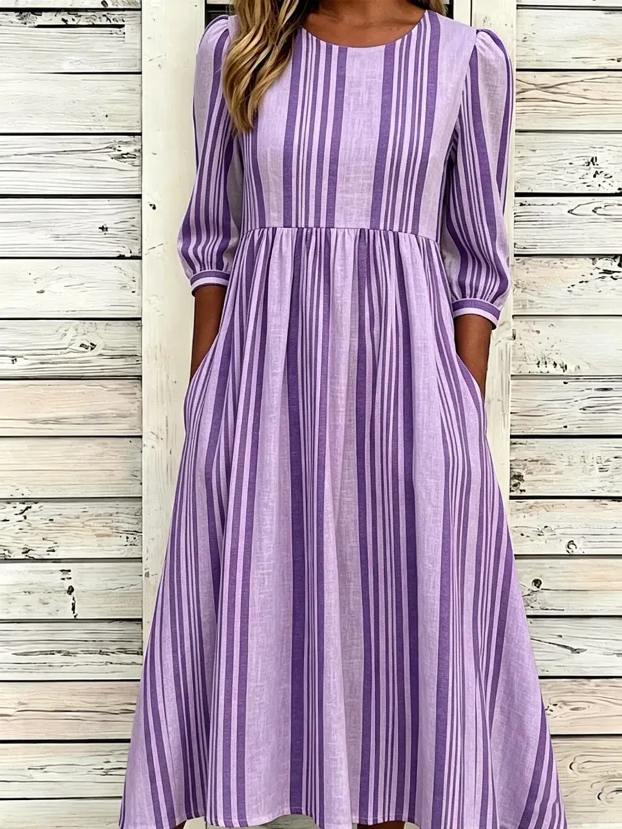 Women's floral printed casual dress