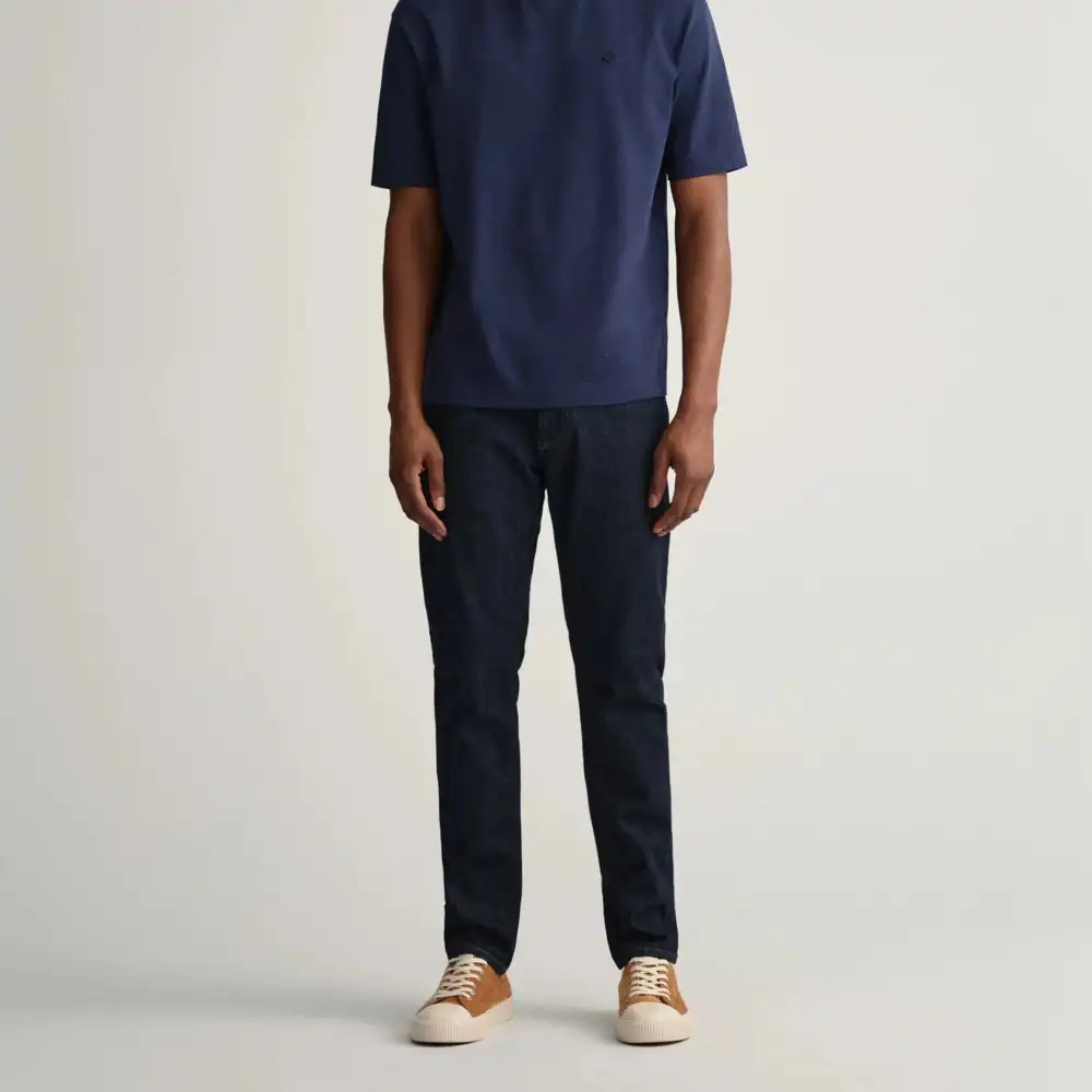 Versatile Slim-Fit Denim Jeans