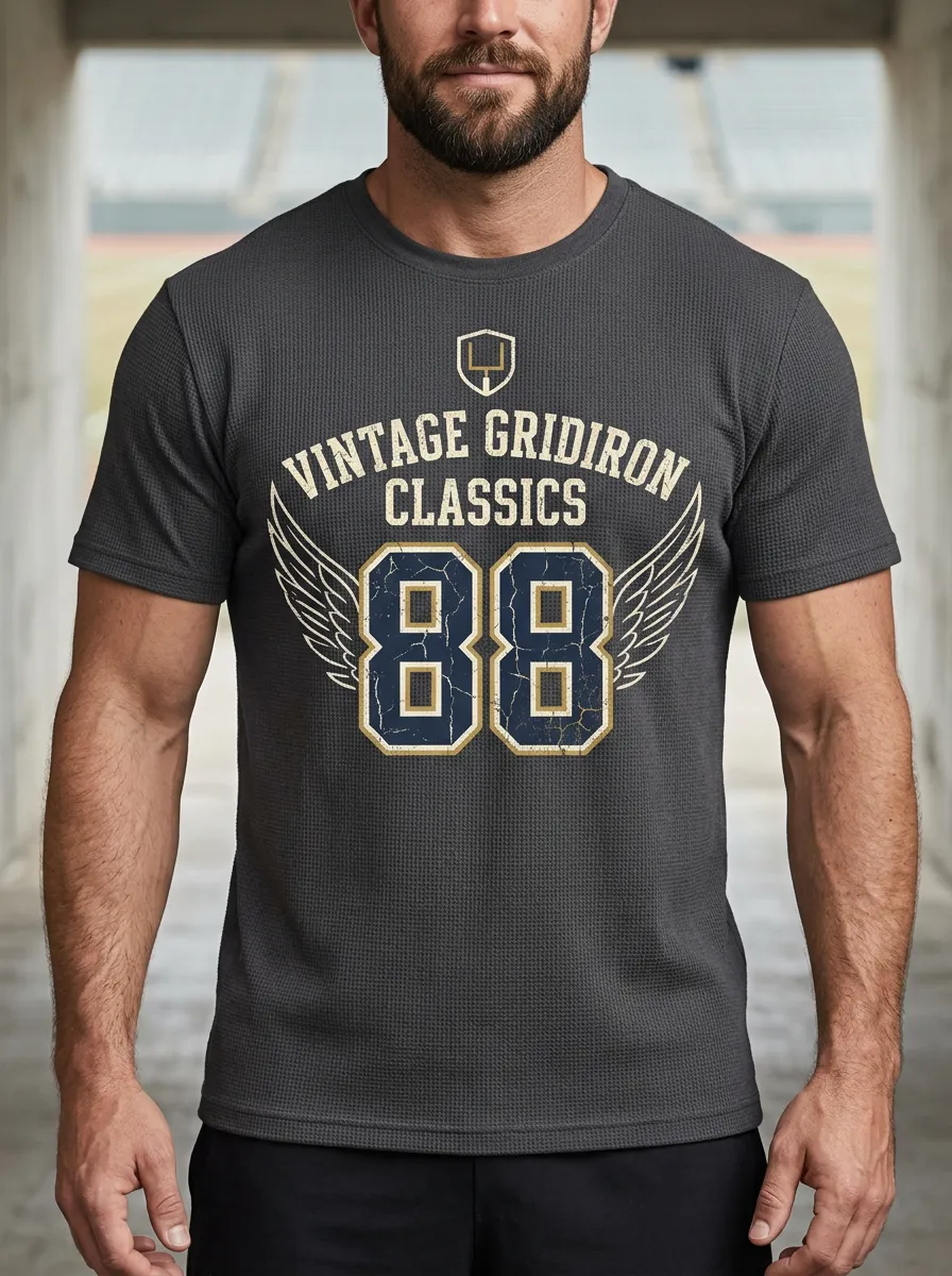 Men's Gridiron Vintage Wings T-Shirt