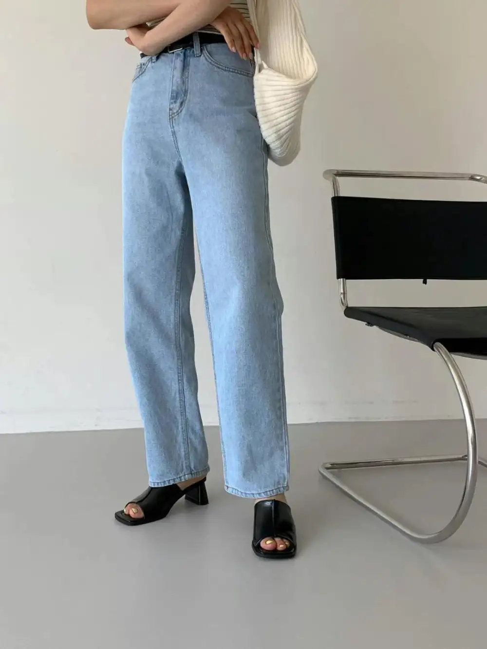 Faux Leather Heeled Sandals