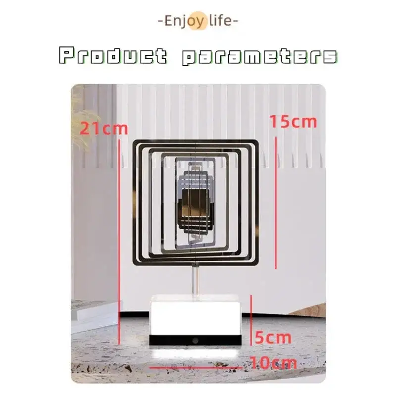 Metal Round Decorative Table Lamp