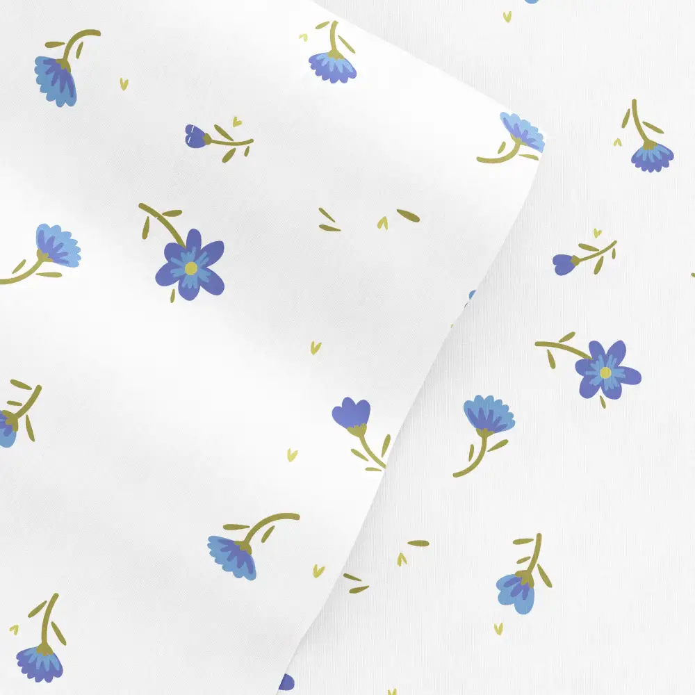 Soft Floral Pattern Sheet Set