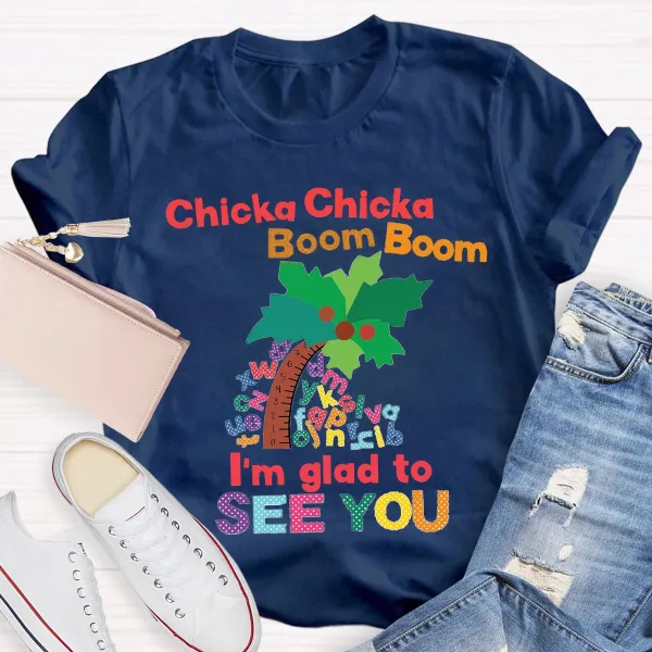 I'M Glad To See You Reading Teacher T-Shirt