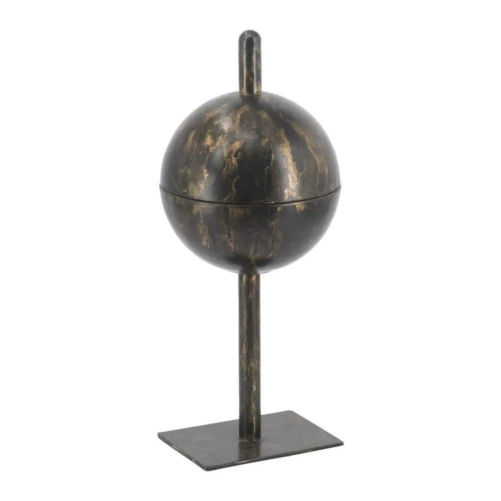 and Iron Orb Sculpture