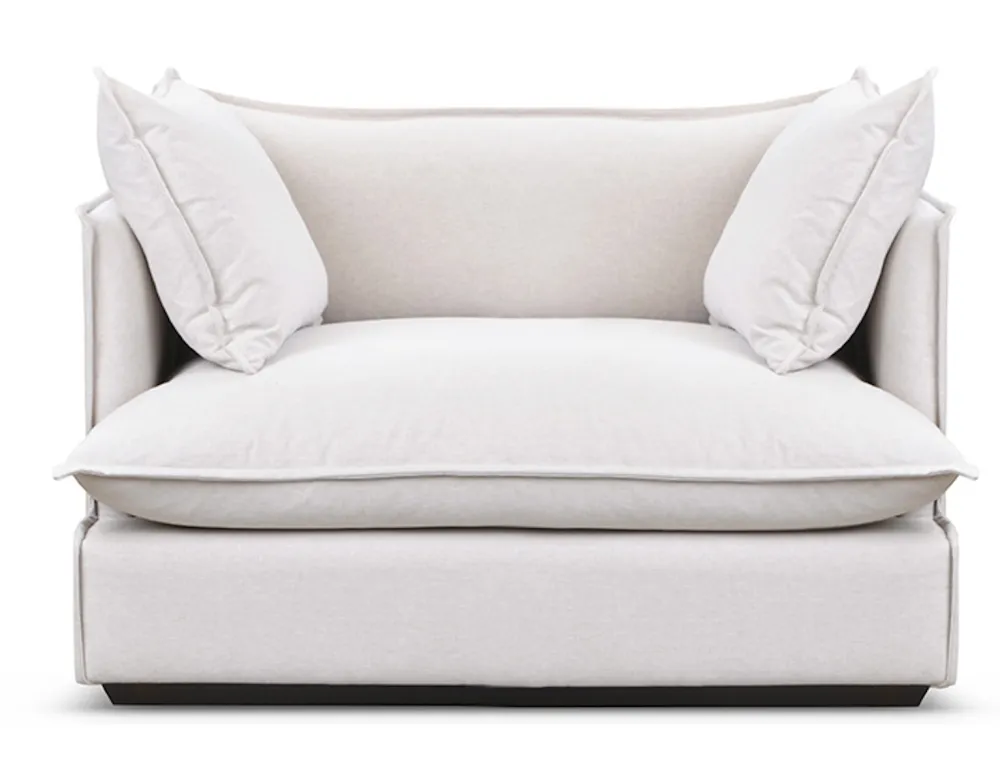 Refined Upholstered Loveseat