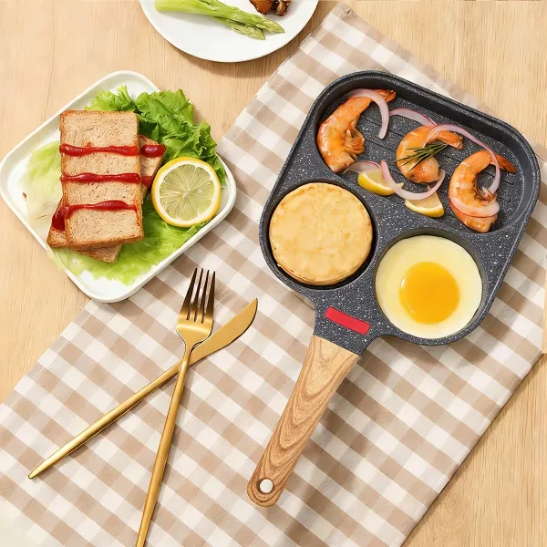Breakfast Divided Non-Stick Pan