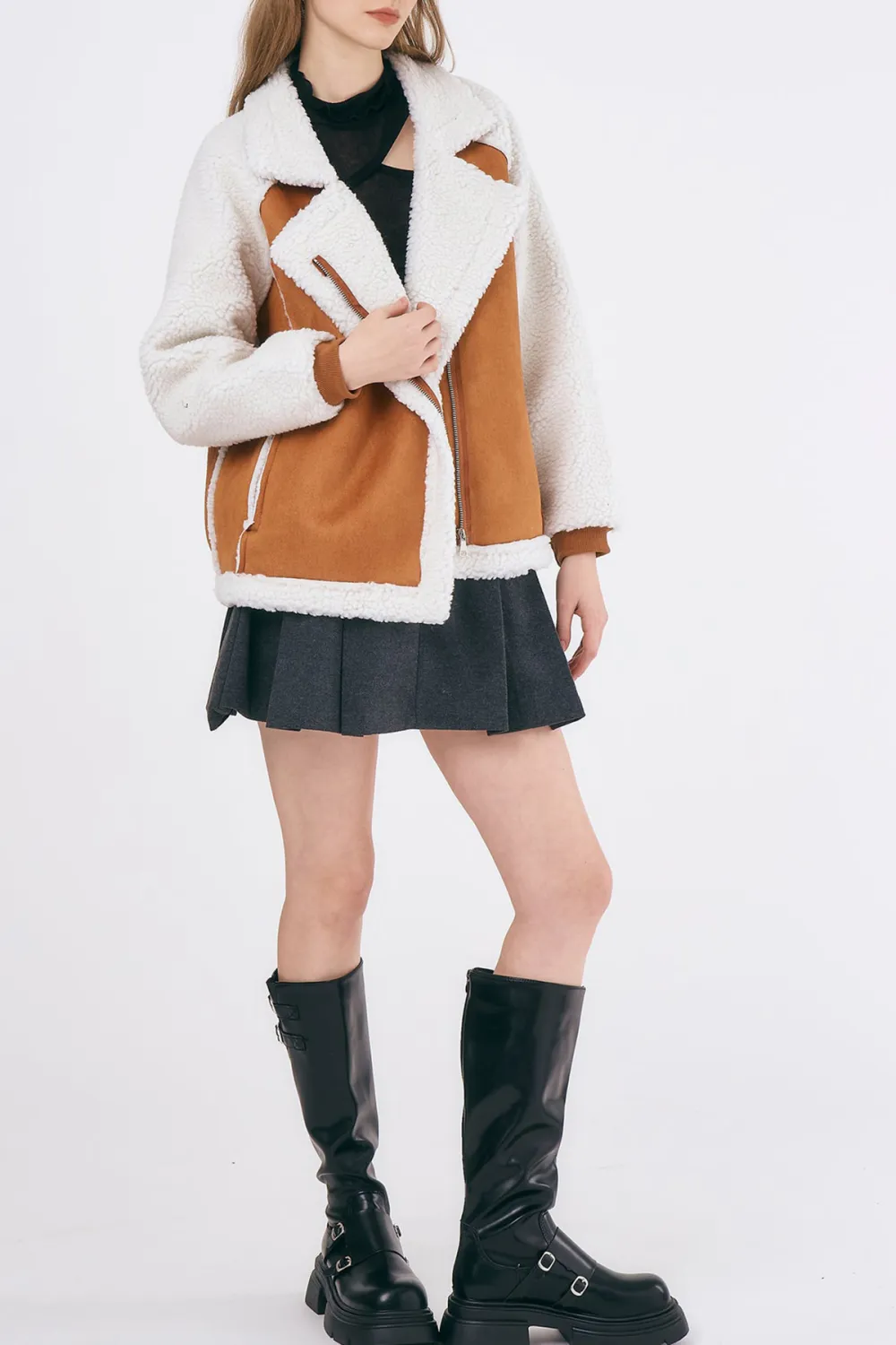 Faux Shearling Jacket