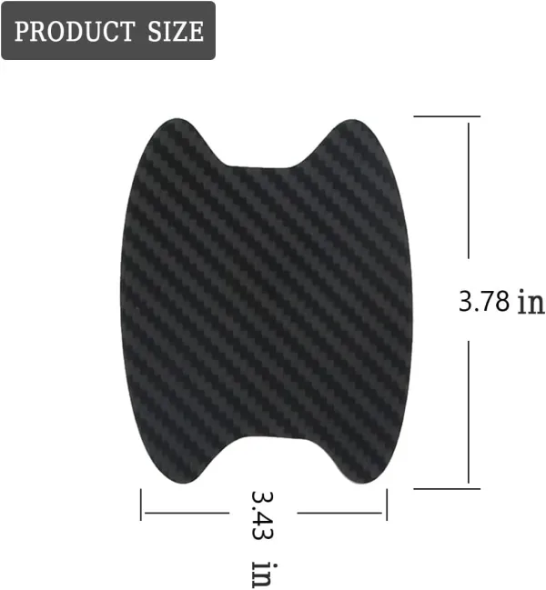 Car Door Cup Protector Film Set