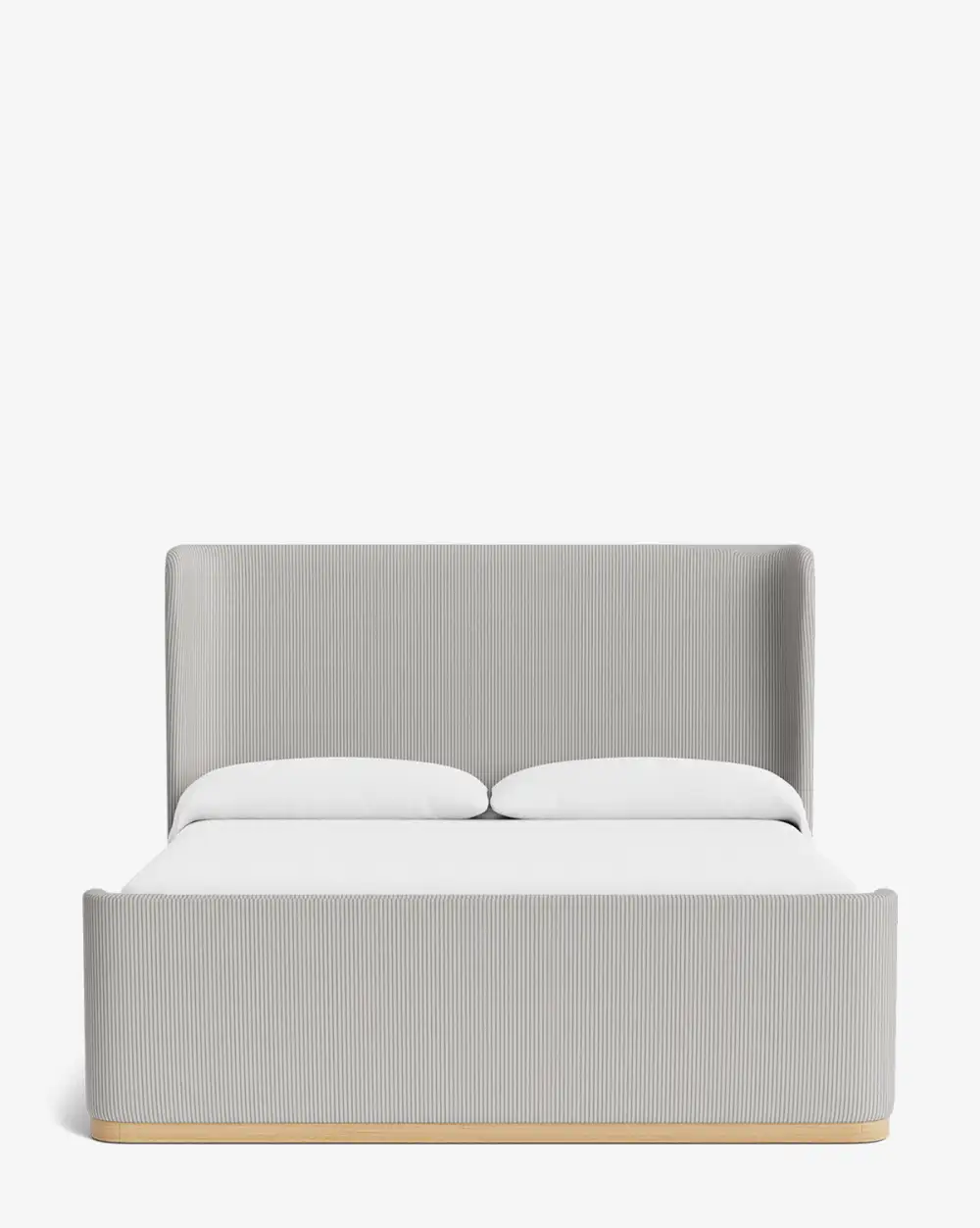 Upholstered Wood Bed