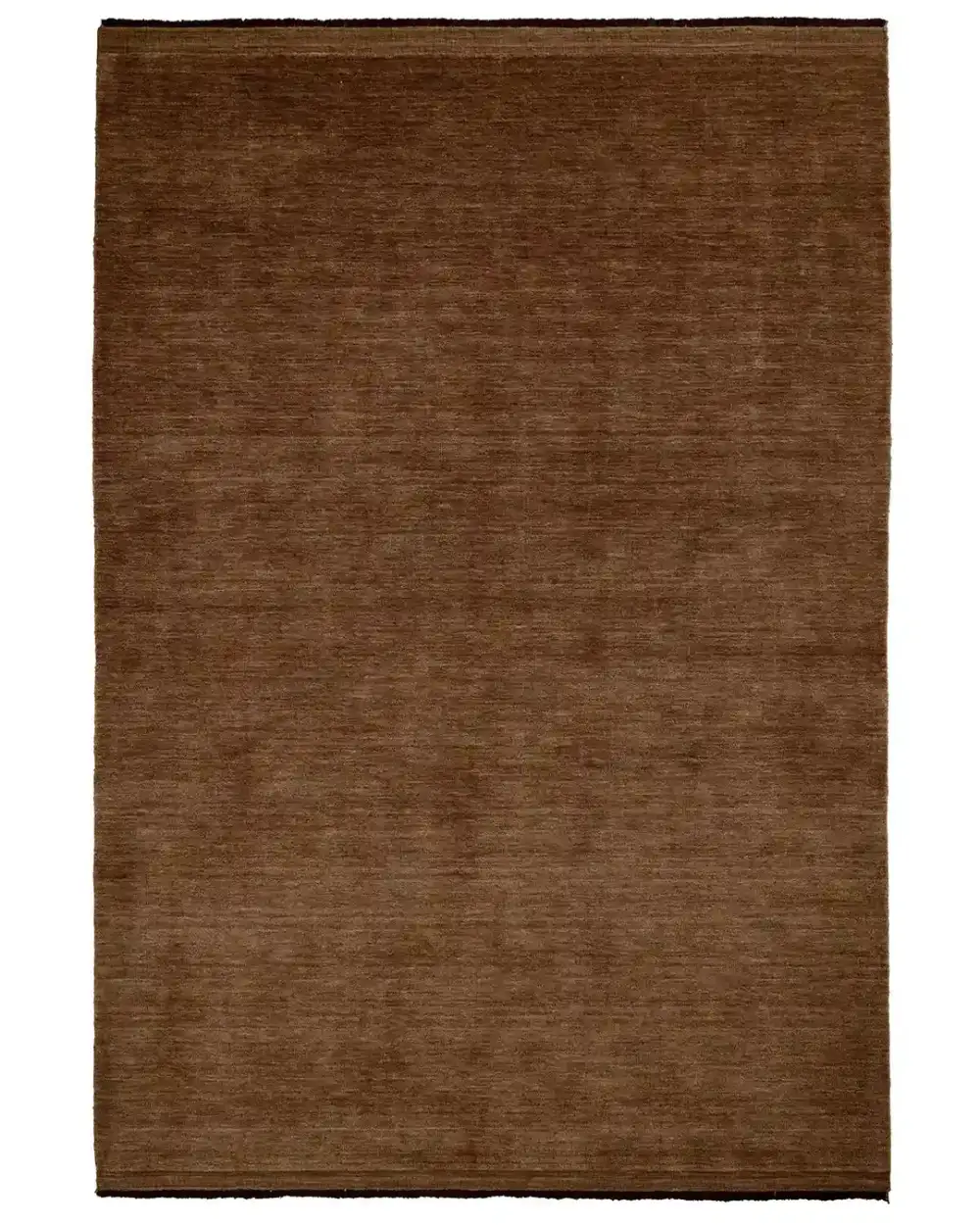 Wool Bordered Contemporary Layered Area Rug