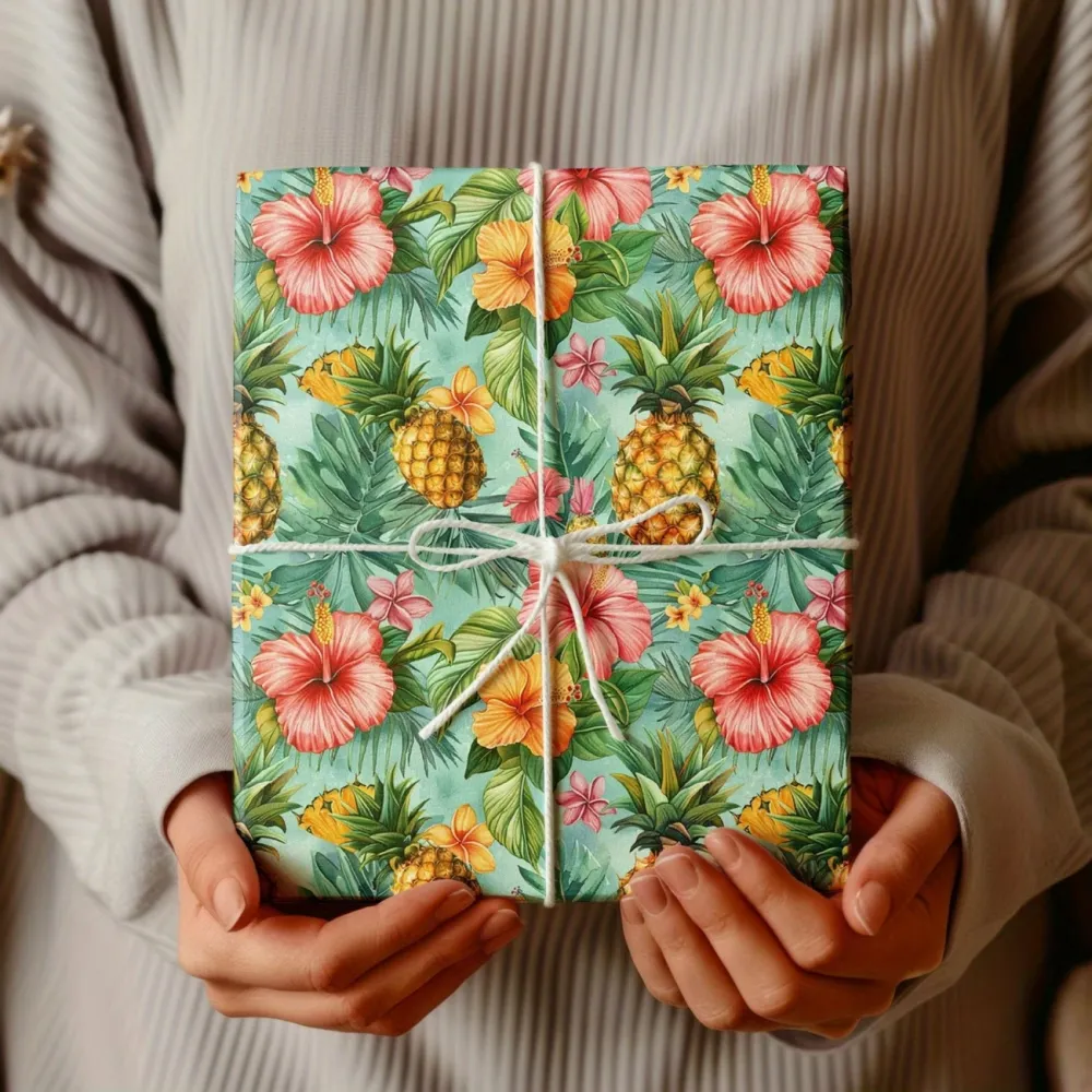 Pineapple & Floral Wrap