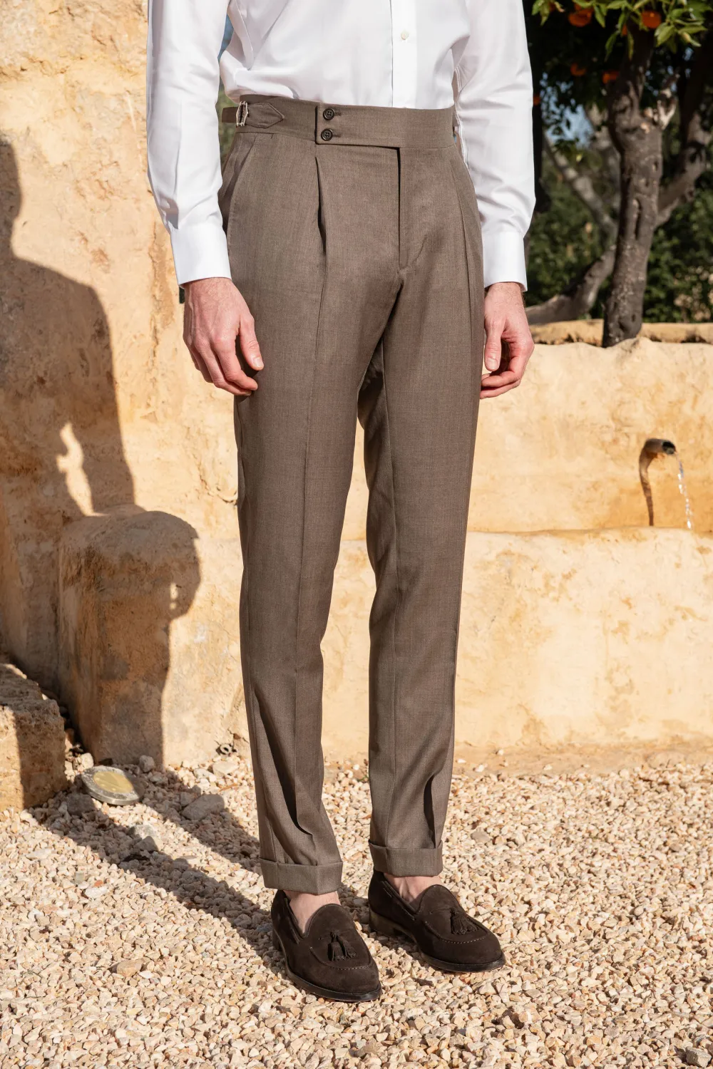 Brown Trousers Men'S Fashion