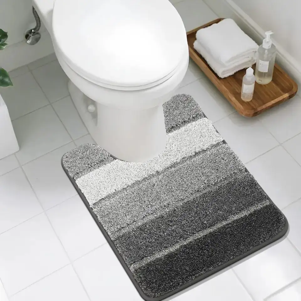 Ombre U Shaped Bath Rug