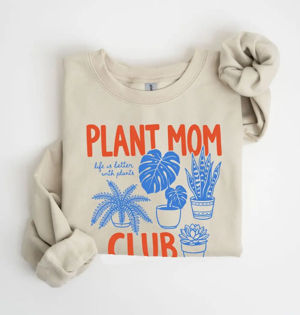 Plant Care Club Crewneck Sweatshirt