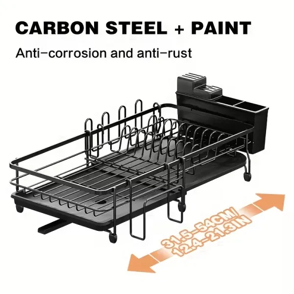 Expandable Over-Sink Drying Rack