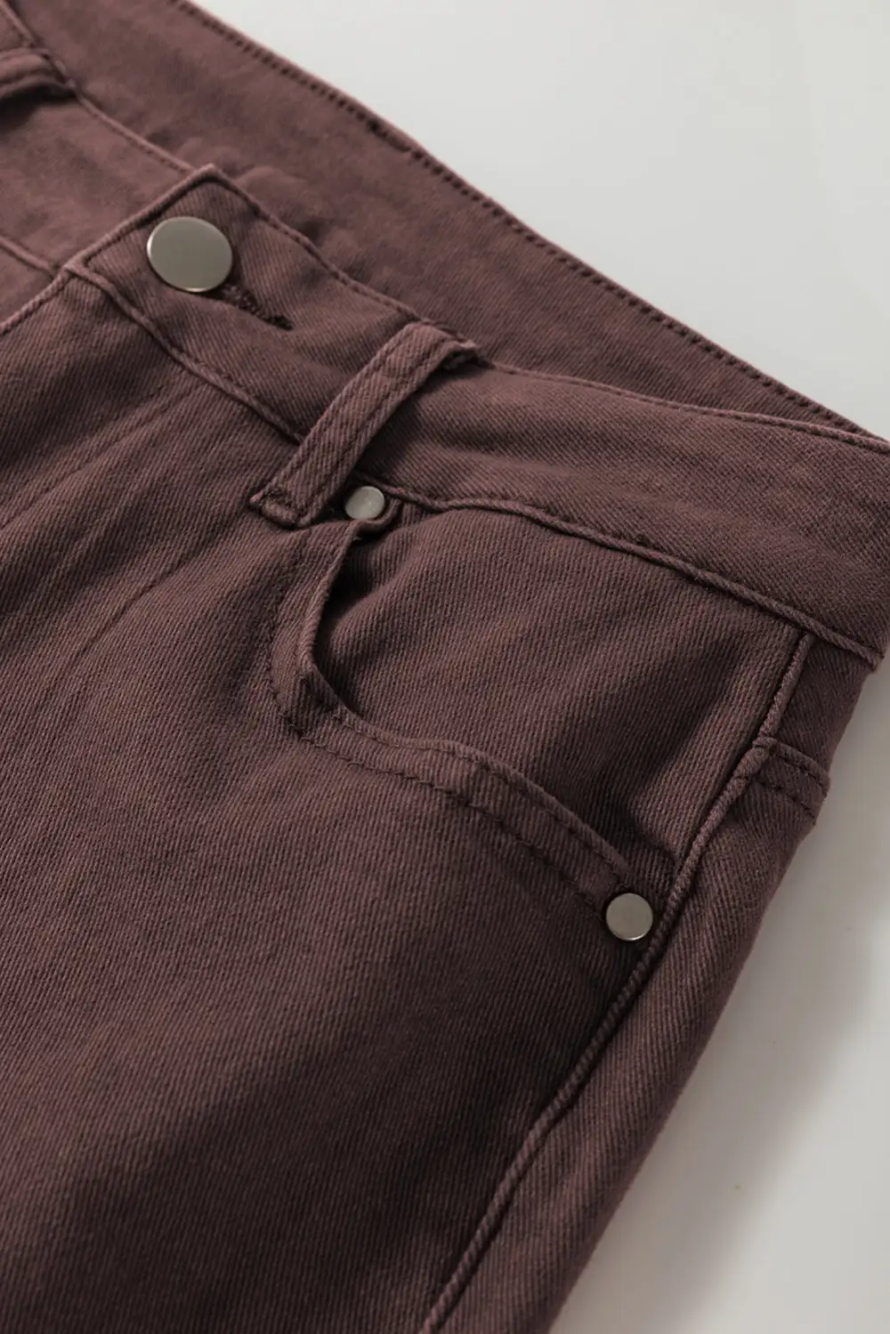 Clean Woven Denim Jeans