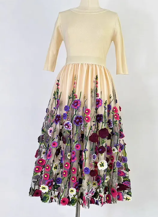 Maxi High Waist Skirt