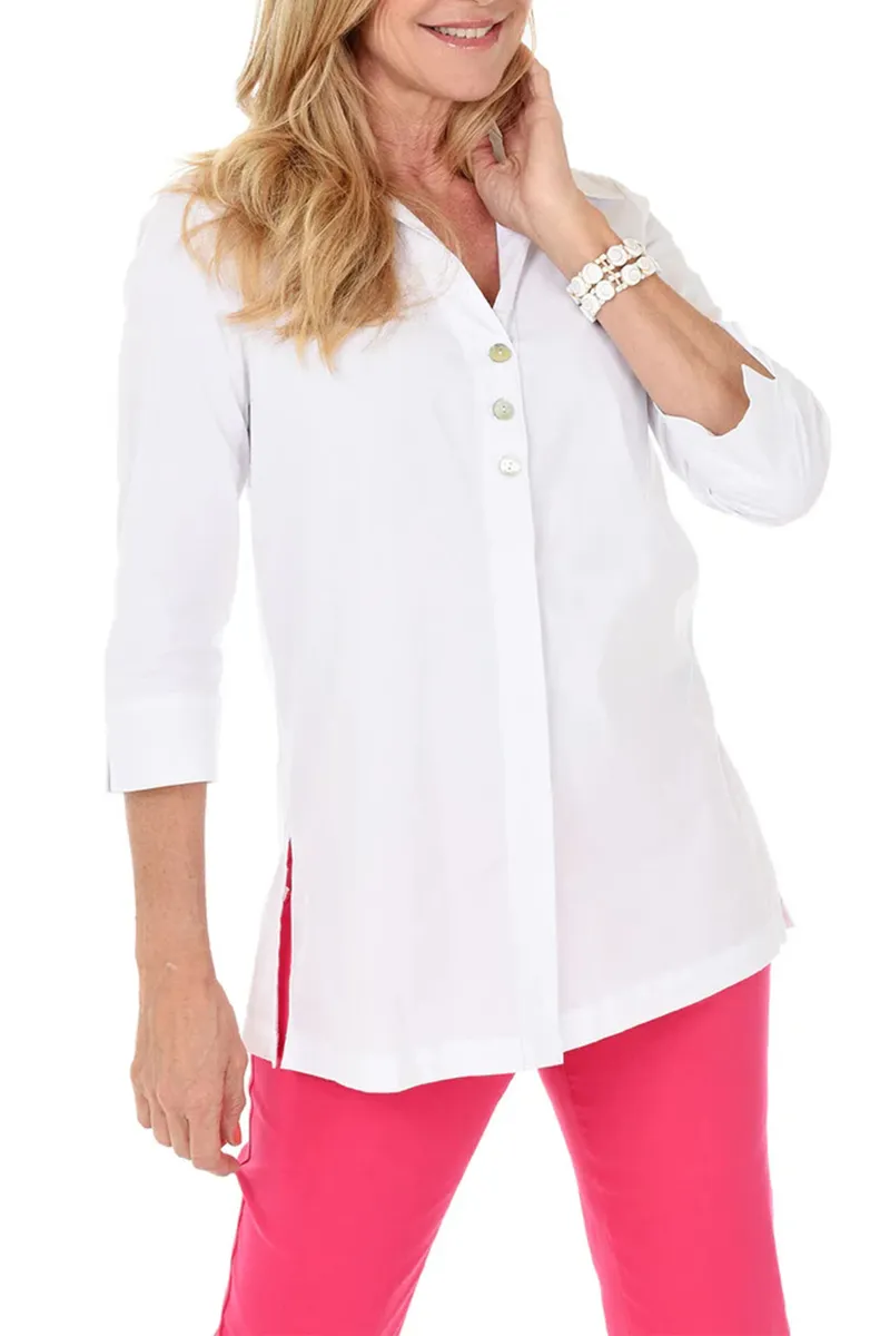 Button-Front Tunic