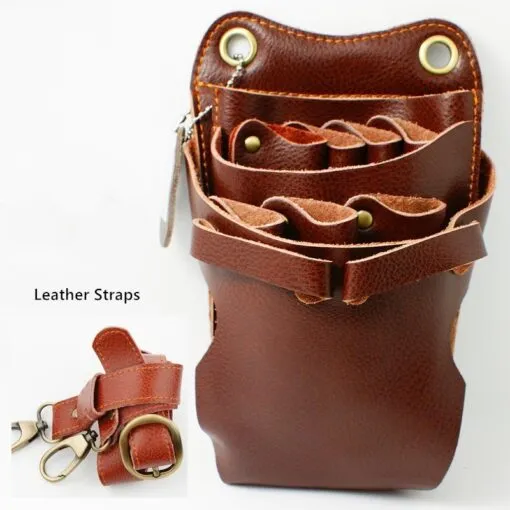 Refined Leather Barber Tool Holster