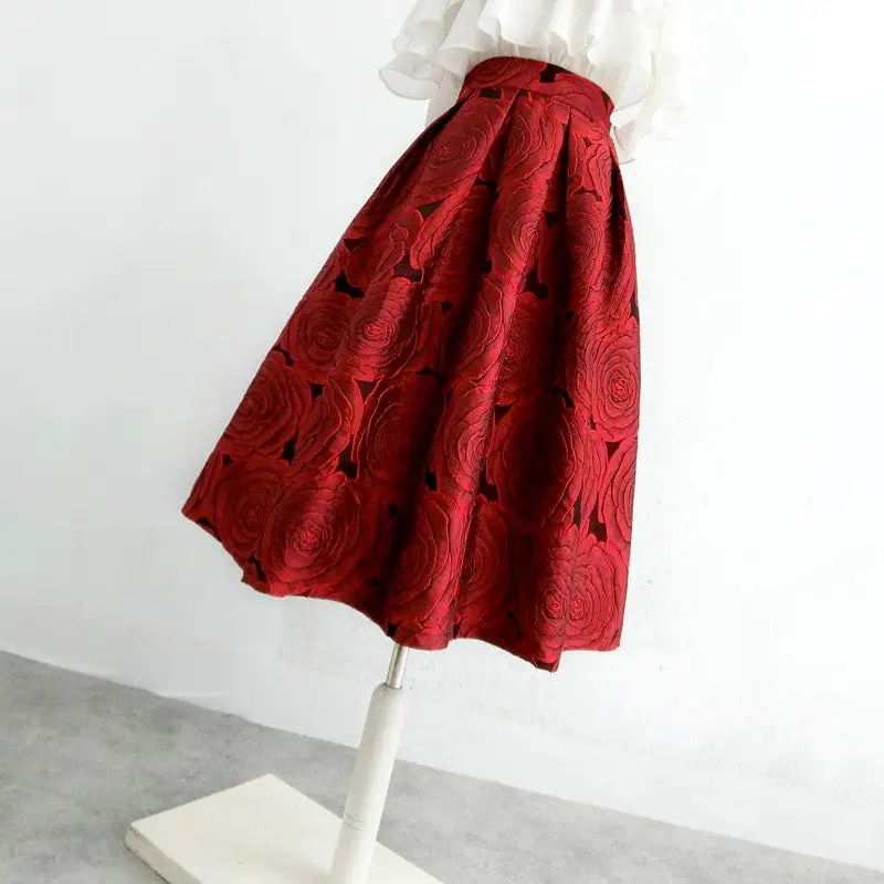 Polished Boutique Everyday Casual Polyester Skirt