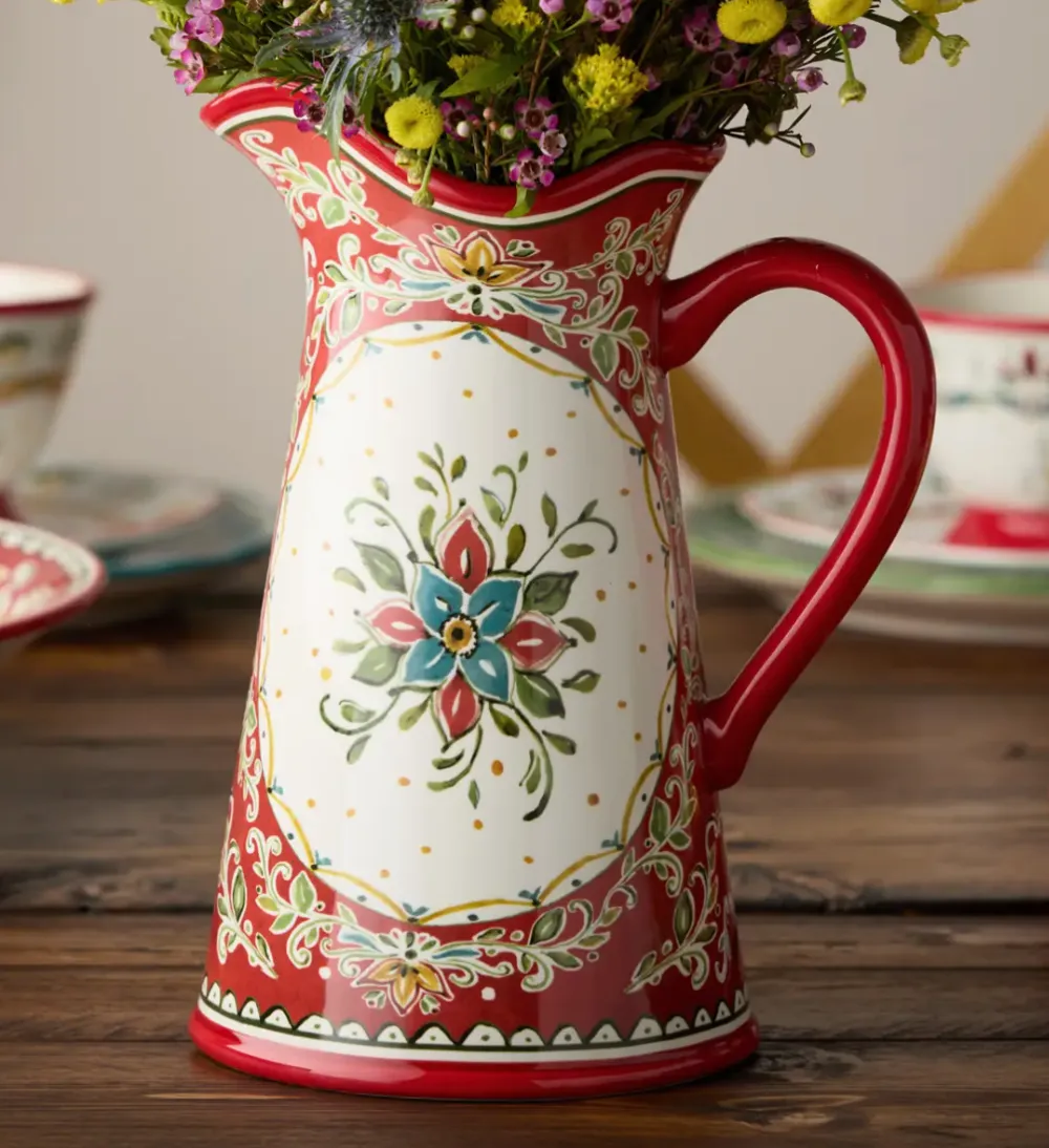 Lemon Motif Pasta Pitcher
