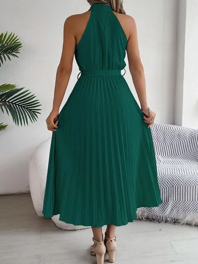 Pleated Casual Dress