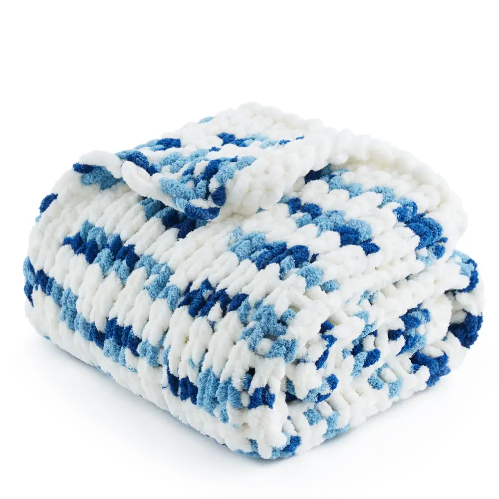 Chenille Chunky Throw Blanket