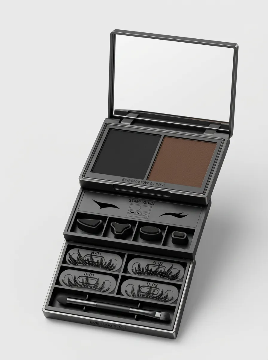 Expressive 3-in-1 Eye Makeup Stamp Kit