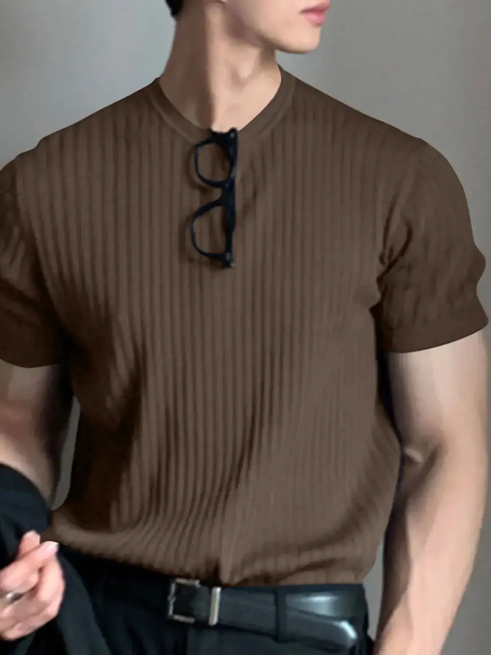 Laidback Crew Neck Short Sleeve Tee
