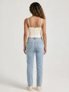 Floral Lace-Trim Elegant Women's Corset Top