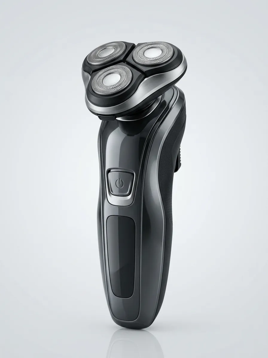 Cordless Rotary Triple-Head Electric Shaver for Daily Grooming