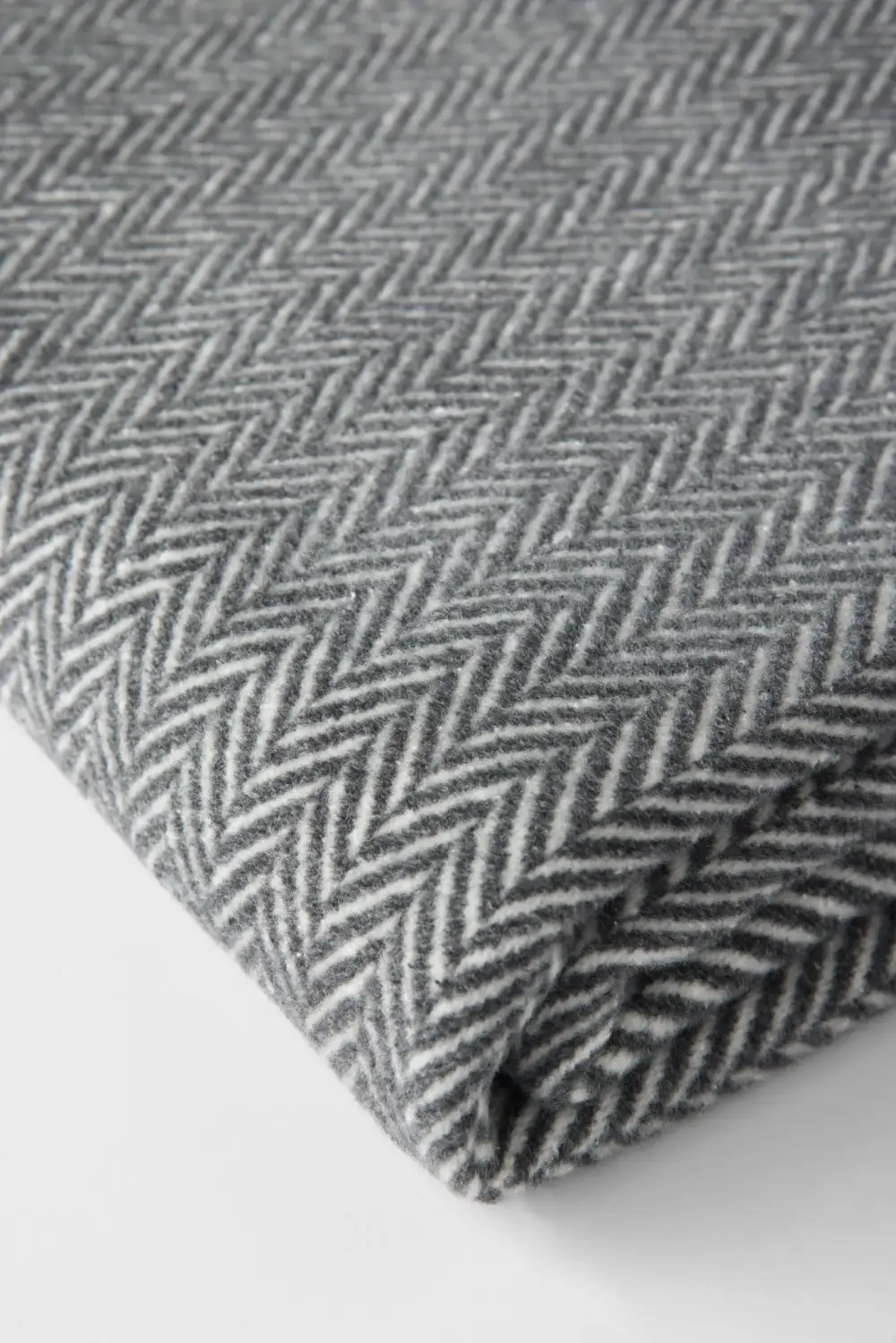Textured Cotton Blend Throw