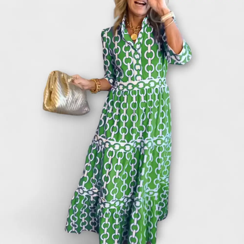 Printed Everyday Midi Dress