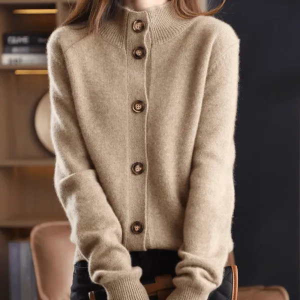 Cashmere Knit Cardigan