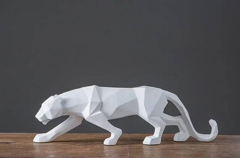 Geometric Minimalist Accent Sculpture